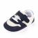 Adidasi albi cu insertii bleumarine pentru baietei (marime disponibila: 9-12
