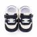 Adidasi albi cu insertii bleumarine pentru baietei (marime disponibila: 9-12