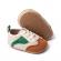 Adidasi crem cu maro si verde - sporty (marime disponibila: 9-12 luni (marimea