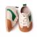 Adidasi crem cu maro si verde - sporty (marime disponibila: 9-12 luni (marimea