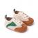 Adidasi crem cu maro si verde - sporty (marime disponibila: 9-12 luni (marimea