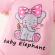 Costumas pentru fetite - baby elephant (marime disponibila: 6-9 luni (marimea
