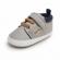 Pantofiori gri pentru baietei - baby boy (marime disponibila: 3-6 luni (marimea