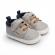 Pantofiori gri pentru baietei - baby boy (marime disponibila: 3-6 luni (marimea