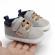 Pantofiori gri pentru baietei - baby boy (marime disponibila: 3-6 luni (marimea