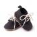 Pantofiori gri petrol - elegant (marime disponibila: 9-12 luni (marimea 20
