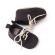Pantofiori gri petrol - elegant (marime disponibila: 9-12 luni (marimea 20