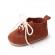 Pantofiori maro - elegant (marime disponibila: 6-9 luni (marimea 19