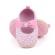 Pantofiori roz cu danteluta alba (marime disponibila: 6-9 luni (marimea 19