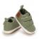 Pantofiori verzi pentru baietei (marime disponibila: 3-6 luni (marimea 18