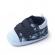 Tenisi bleu cu bleumarine pentru baietei - whale (marime disponibila: 6-9 luni