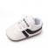 Adidasi albi cu dungi negre - sports (marime disponibila: 6-9 luni (marimea 19