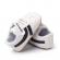 Adidasi albi cu dungi negre - sports (marime disponibila: 6-9 luni (marimea 19