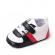 Adidasi albi cu negru si rosu (marime disponibila: 9-12 luni (marimea 20