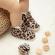 Ghetute imblanite pentru fetite cu imprimeu animal print (marime disponibila: