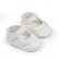 Pantofiori albi cu fundita - bella (marime disponibila: 3-6 luni (marimea 18