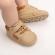 Pantofiori crem pentru baietei - baby boy (marime disponibila: 6-9 luni