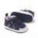 Tenisi bleumarine pentru baietei - while (marime disponibila: 6-9 luni (marimea