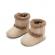 Cizmulite crem imblanite - bears (marime disponibila: 6-9 luni (marimea 19