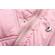Combinezon roz pudra din fas - teddy bear (marime disponibila: 12-18 luni