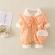Combinezon roz somon din fas - bella (marime disponibila: 9-12 luni (marimea 20