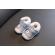 Pantofi imblaniti bleu - fashion bunny (marime disponibila: marimea 20)