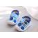 Pantofi imblaniti bleu - smiley (marime disponibila: marimea 22)