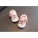 Pantofi imblaniti in carouri roz - teddy (marime disponibila: marimea 20)