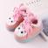 Pantofi roz imblaniti - pisicuta (marime disponibila: marimea 22)