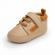 Pantofiori crem pentru baietei - baby boy (marime disponibila: 6-9 luni