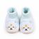 Botosei bleu cu ciorapel - kitty (marime disponibila: 9-12 luni (marimea 20