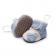 Botosei imblaniti bleu cu alb - teddy (marime disponibila: 6-9 luni (marimea 19