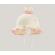 Caciulita tip boneta - sweety (marime disponibila: 3-6 luni (marimea 18