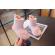 Cizme roz imblanite - flower (marime disponibila: marimea 29)