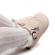 Pantofiori crem imblaniti pentru fetite - lilly (marime disponibila: 3-6 luni