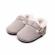 Pantofiori gri imblaniti pentru fetite - lilly (marime disponibila: 0-3 luni)