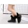 Cizme negre imblanite cu ciucurei (marime disponibila: marimea 34)