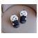 Pantofi negri imblaniti - snow (marime disponibila: 3-6 luni (marimea 18