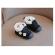 Pantofi negri imblaniti - snow (marime disponibila: marimea 25)