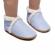 Pantofiori bleu imblaniti din piele naturala pentru fetite - lulu (marime