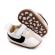 Adidasi albi cu negru si crem (marime disponibila: 3-6 luni (marimea 18