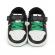 Adidasi albi cu negru si verde - smart (marime disponibila: 3-6 luni (marimea