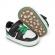 Adidasi albi cu negru si verde - smart (marime disponibila: 3-6 luni (marimea