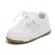 Adidasi albi pentru fetite - sporty (marime disponibila: marimea 25)