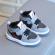 Adidasi gri cu negru - sport fashion (marime disponibila: marimea 23)
