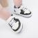 Adidasi albi cu negru si albastru - smart (marime disponibila: 6-9 luni
