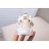 Adidasi crem cu alb cu luminite (marime disponibila: marimea 29)