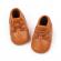 Pantofiori maro pentru baietei - stan (marime disponibila: 3-6 luni (marimea 18