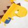 Salopeta alba - yellow dino (marime disponibila: 12-18 luni (marimea 21