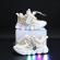 Adidasi crem cu luminite - lorena (marime disponibila: marimea 30)